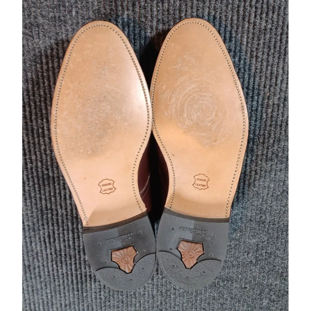 Executive Imperials Brown Dress Shoes Men's Size 10‎ EE Business Office & Casual